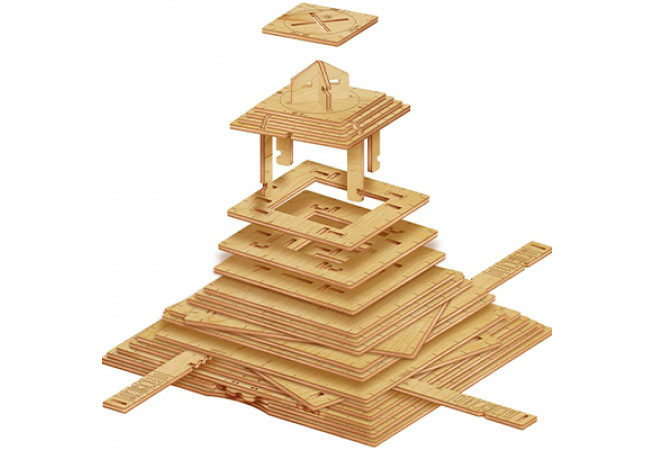 Structureel zin zone Koop 3D Puzzle Game Quest Pyramid - 39,90€. De beste houten en  ontsnappingspuzzels van ESC WELT