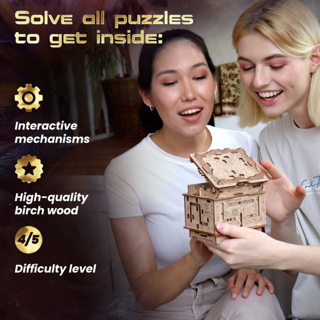 Afbeeldingen en foto's van 3D Puzzle Orbital Box. ESC WELT.