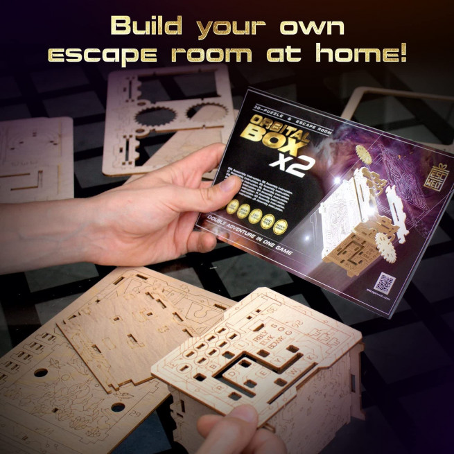 Afbeeldingen en foto's van 3D Puzzle Orbital Box. ESC WELT.