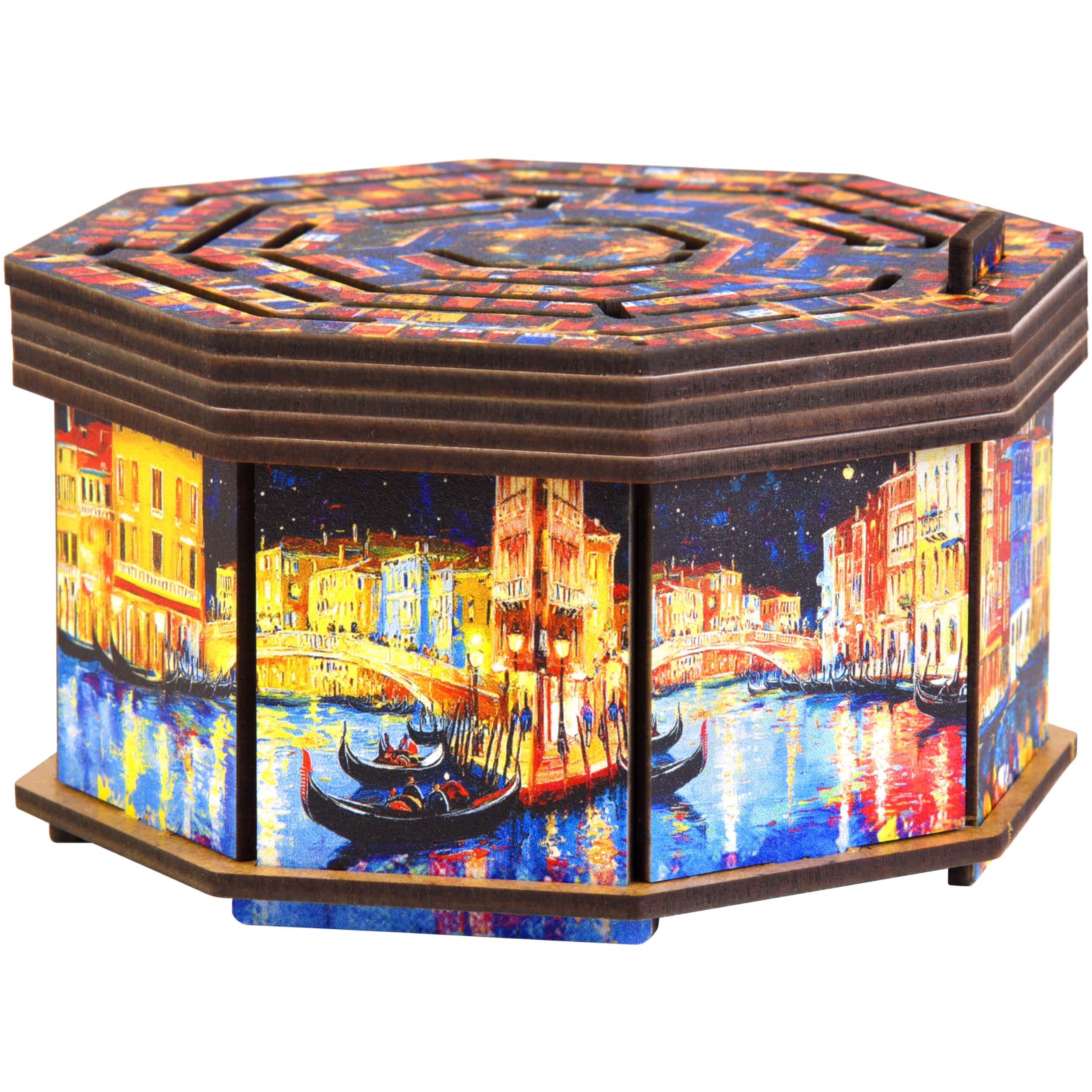 Afbeeldingen en foto's van Art Secret Maze Box. ESC WELT.