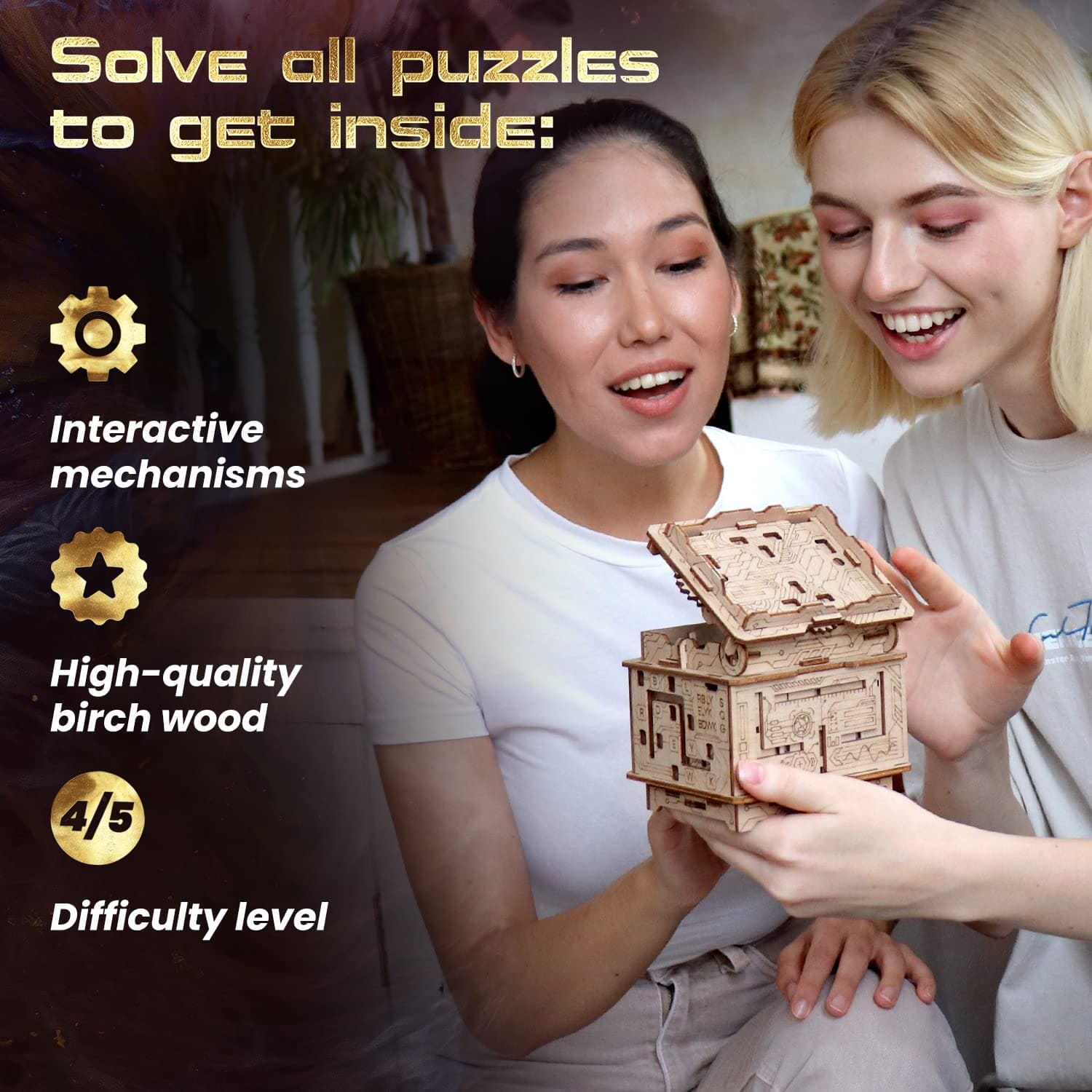 Afbeeldingen en foto's van 3D Puzzle Orbital Box. ESC WELT.