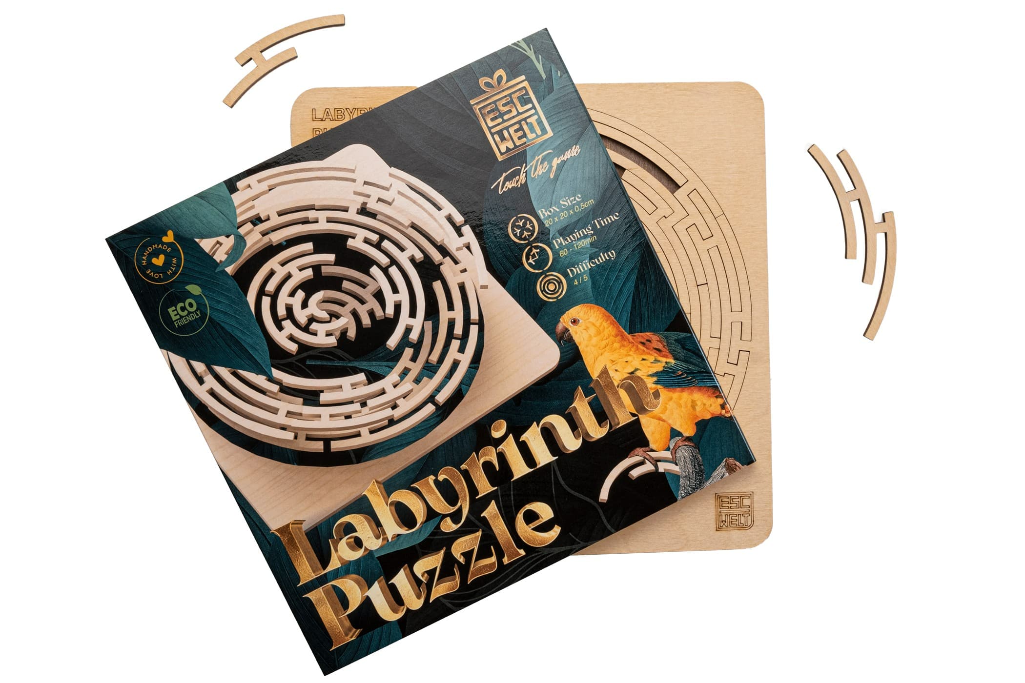 Afbeeldingen en foto's van Labyrinth Puzzle. ESC WELT.