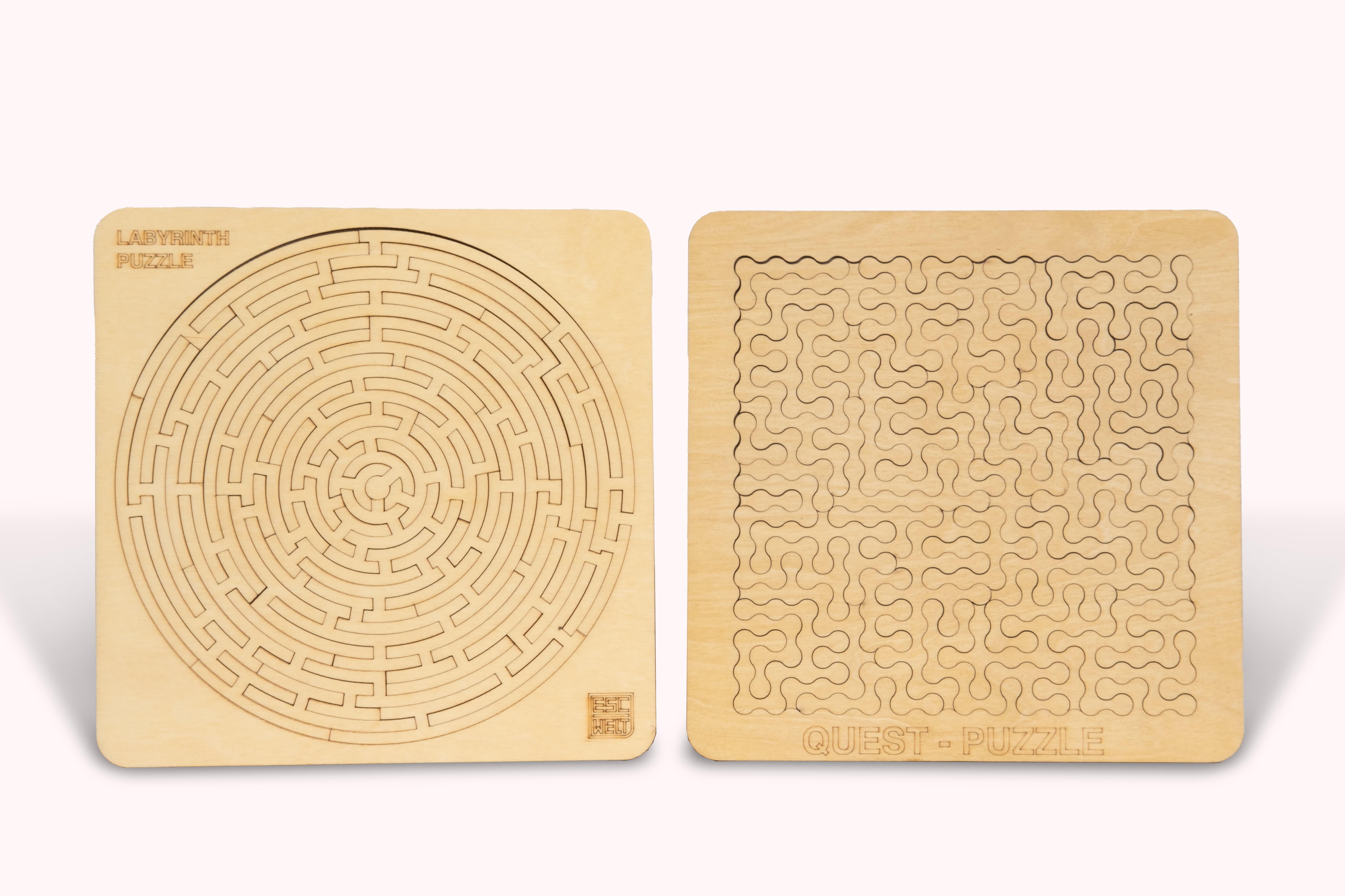 Afbeeldingen en foto's van Puzzle Set. ESC WELT.